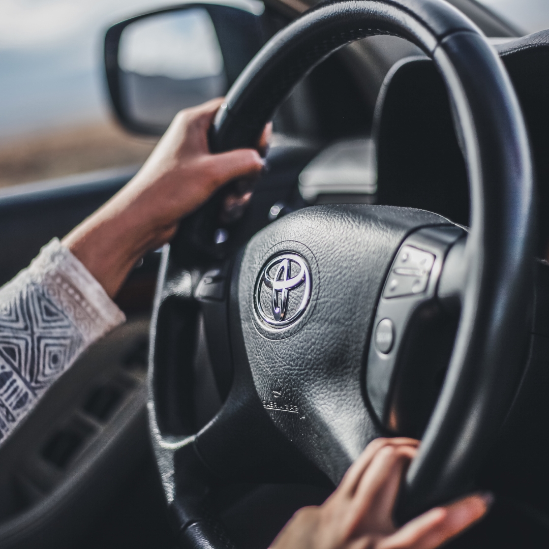 woman driving