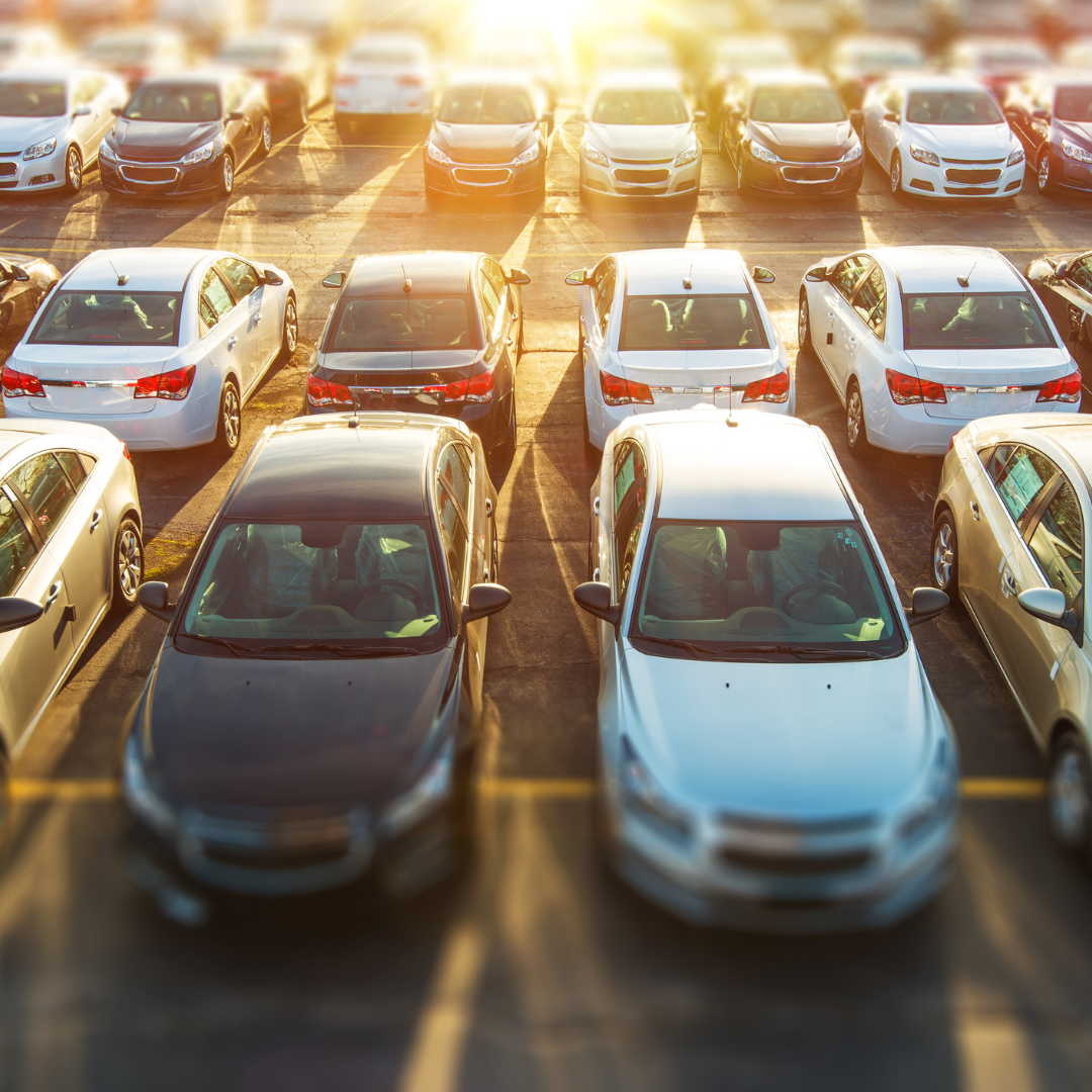 lot full of vehicle selecitons