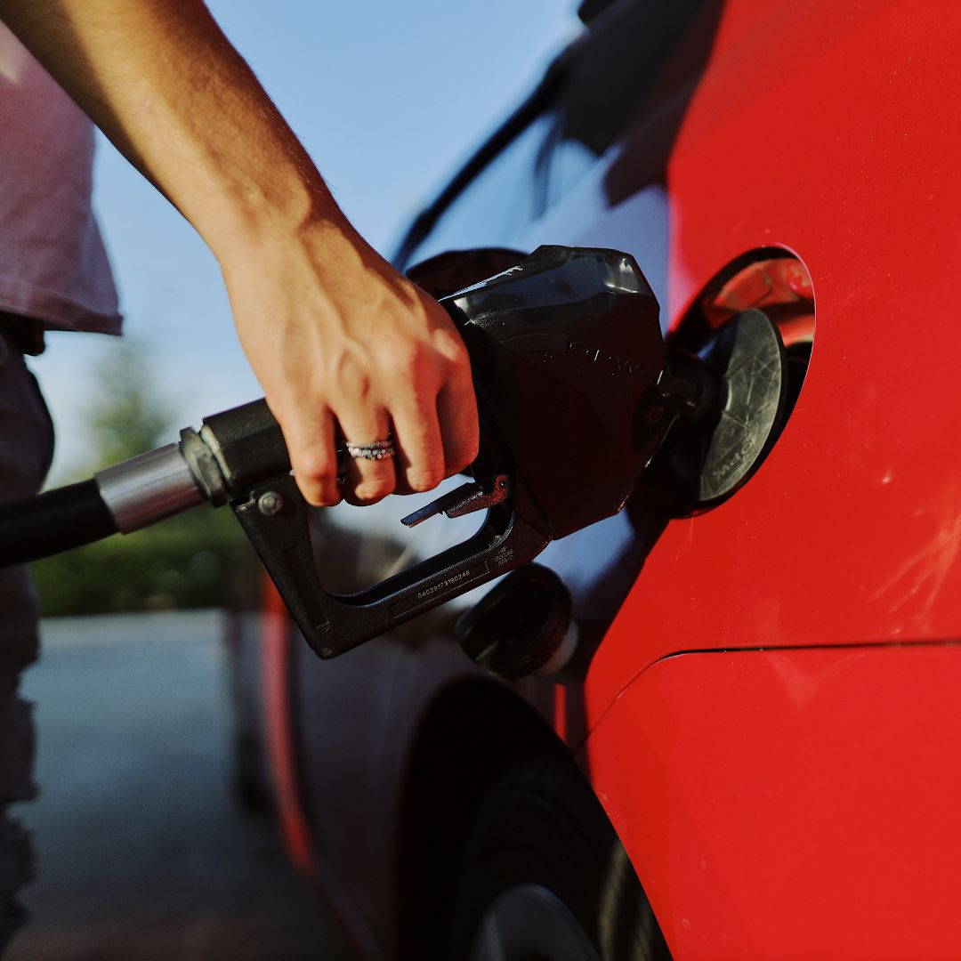 pumping gas